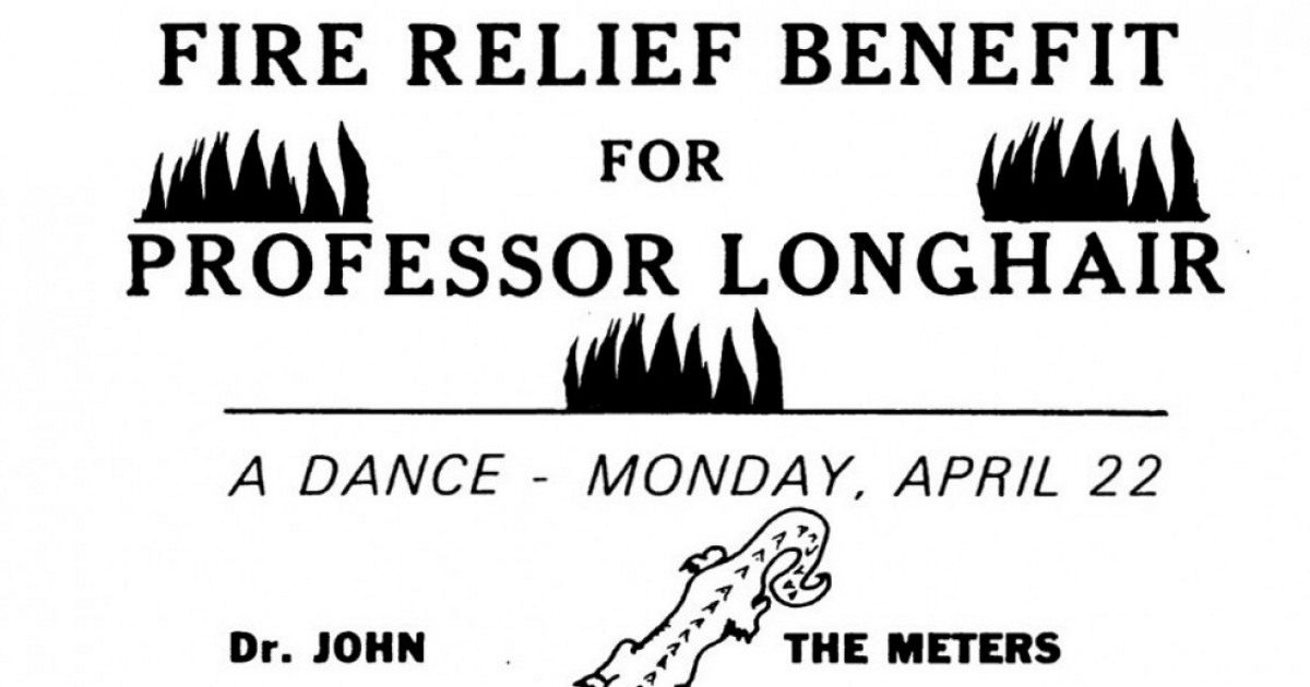 Fire Relief Benefit 1974 Poster