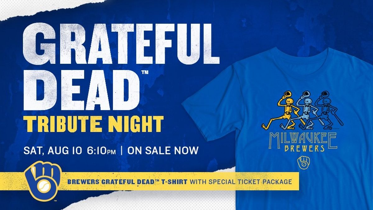 Milwaukee Brewers Grateful Dead Night