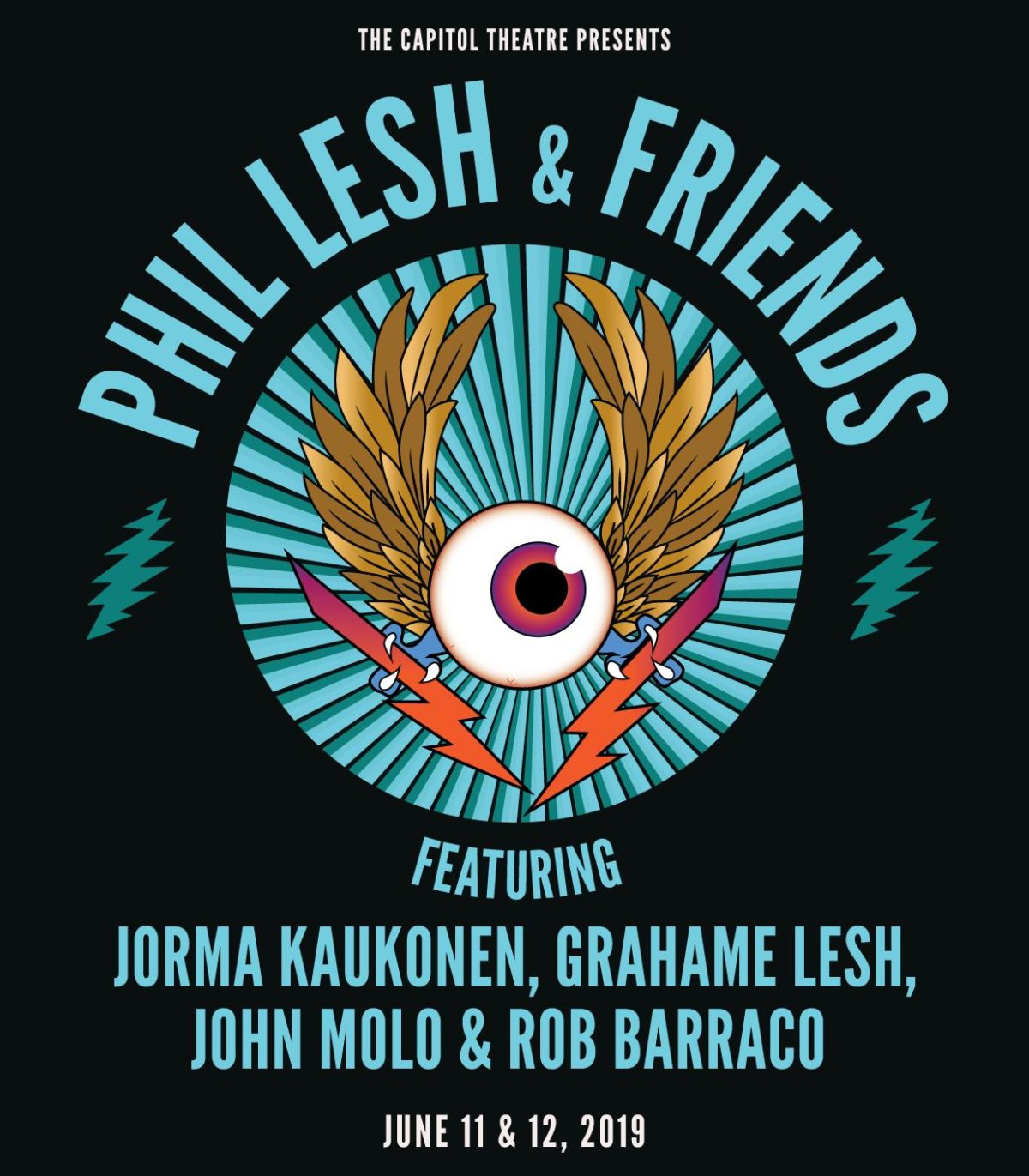 Phil Lesh Friends June 2019 Admat