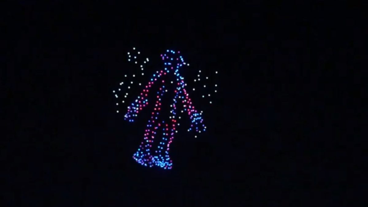 500 Intel Drones Light Up Phoenix Sky Using Phish's 'More' As Soundtrack