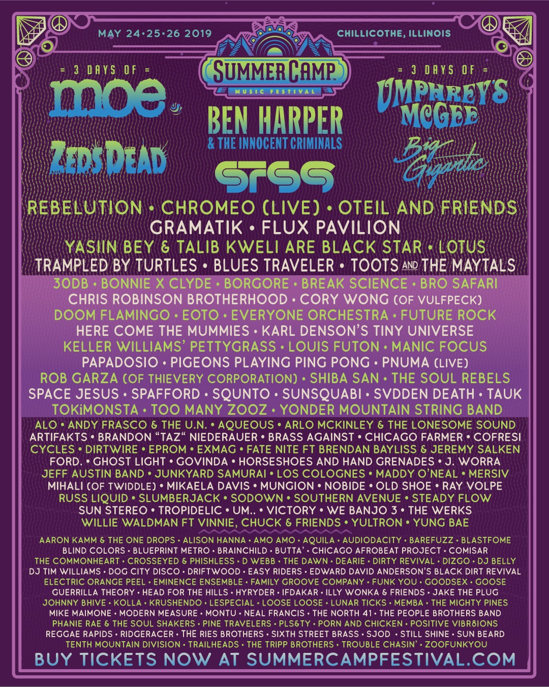 Summer Camp 2019 Lineup Final