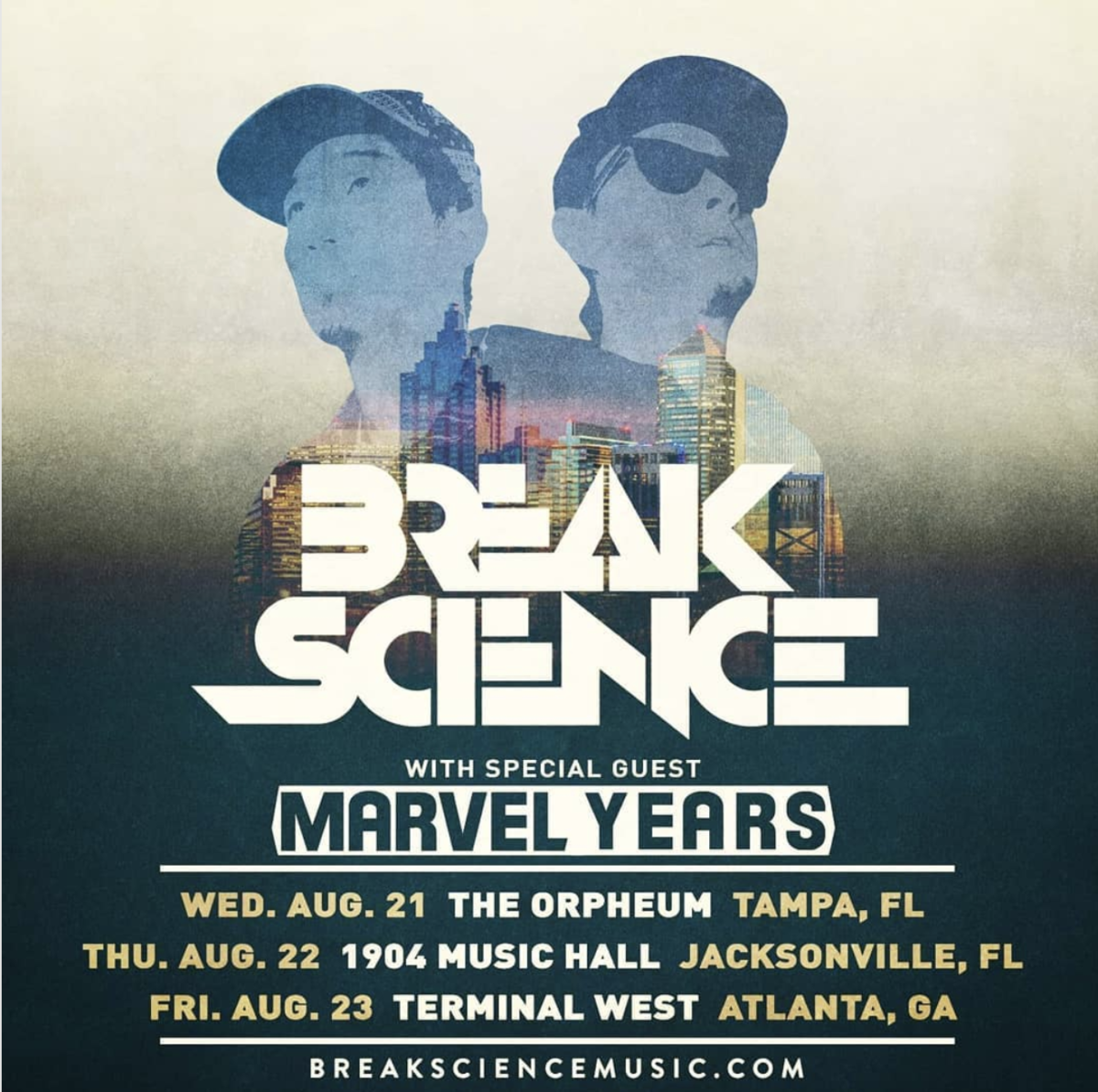 Break Science Announces August 2019 Tour