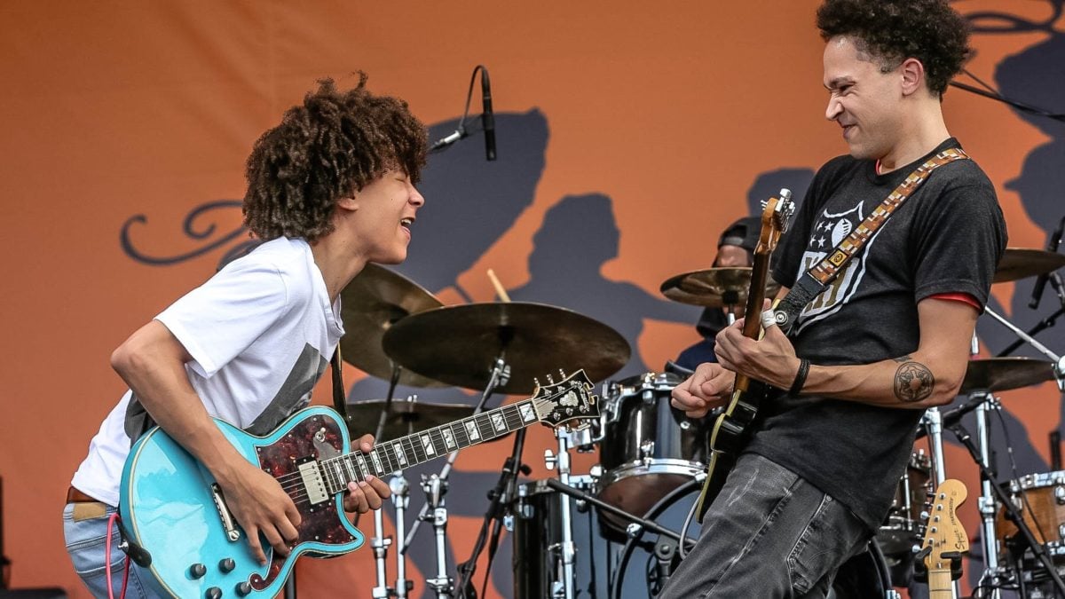 Dumpstaphunk Covers The Rolling Stones With Karl Denson & Brandon 'Taz' Niederauer At Jazz Fest