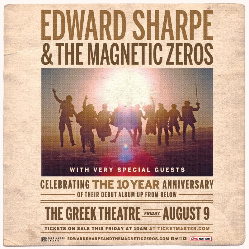 edward sharpe magnetic zeroes greek theater 2019