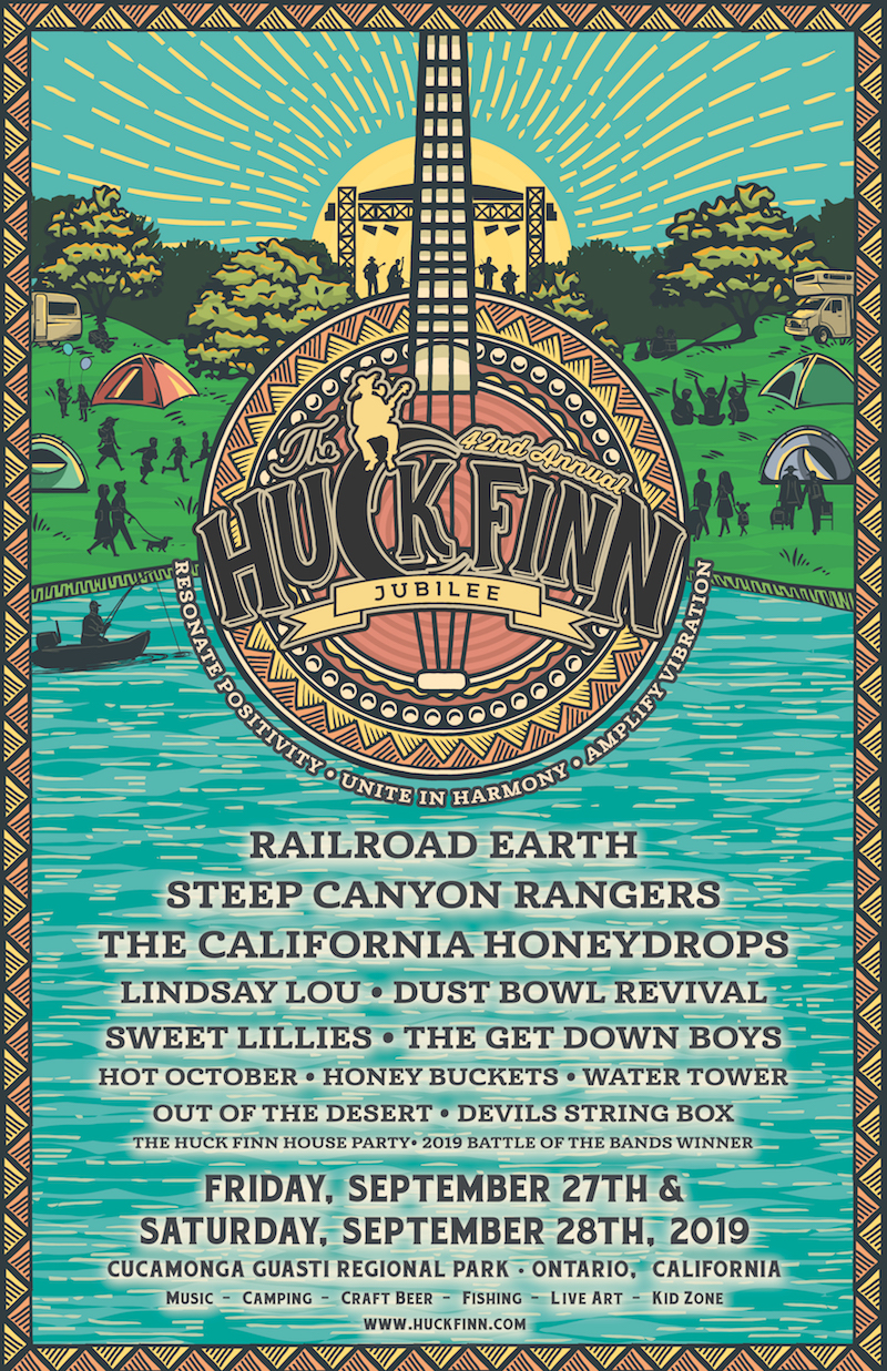 Huck Finn Jubilee 2019 Lineup 2