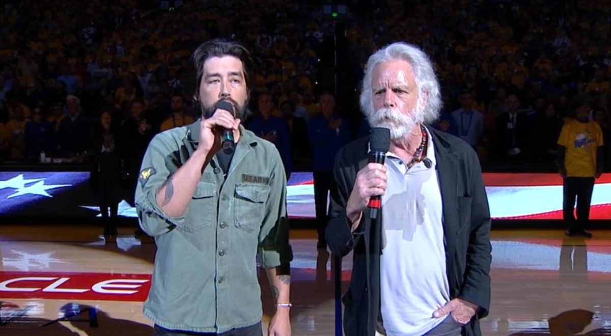 Jackie Greene Bob Weir National Anthem