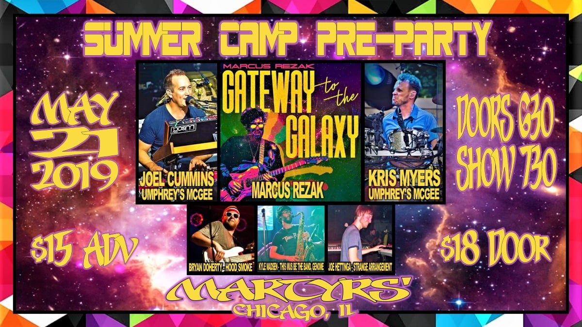 Marcus Rezak's 'Gateway To The Galaxy' Celebration Features Members Of Umphrey's McGee & More