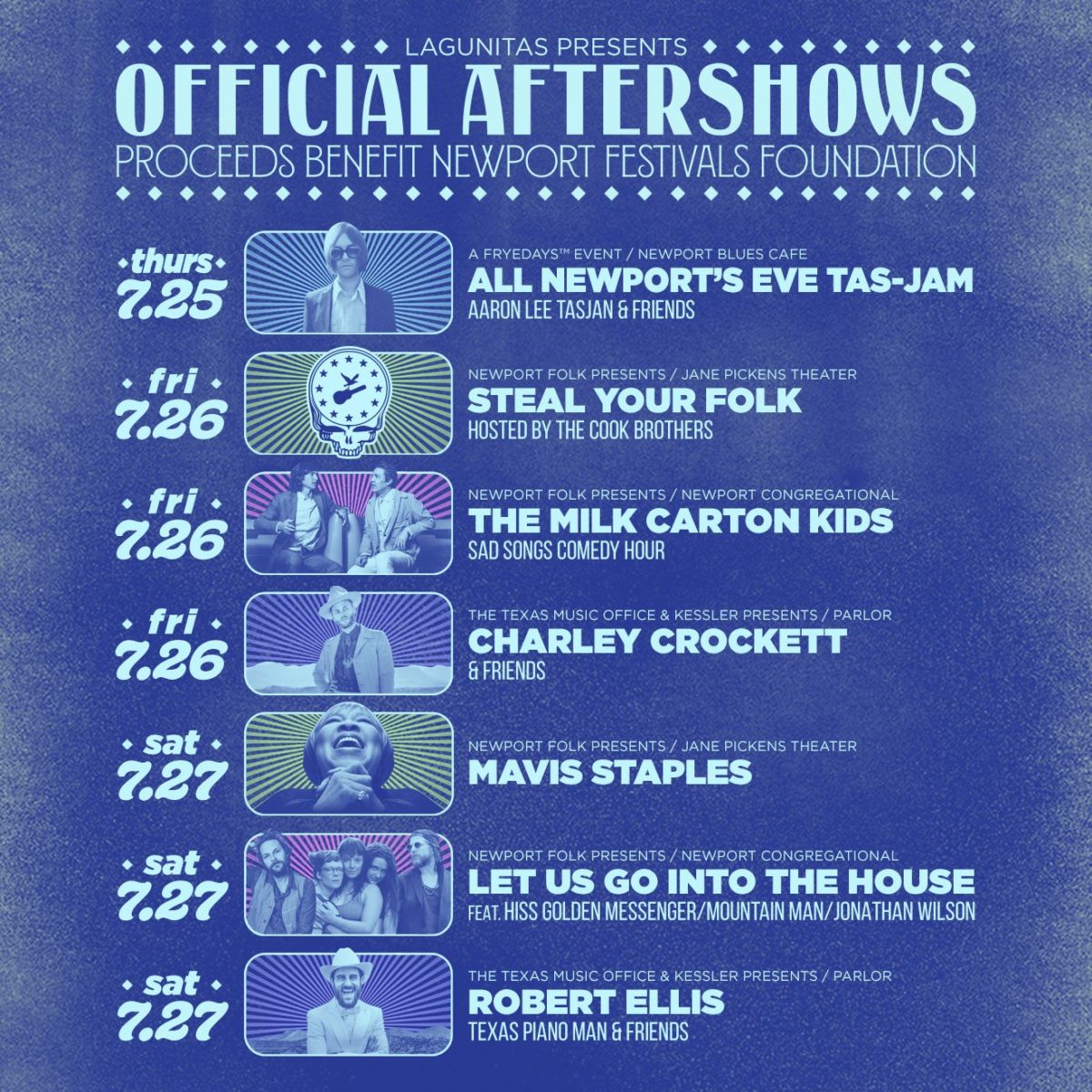 Newport Aftershow Benefits 2019