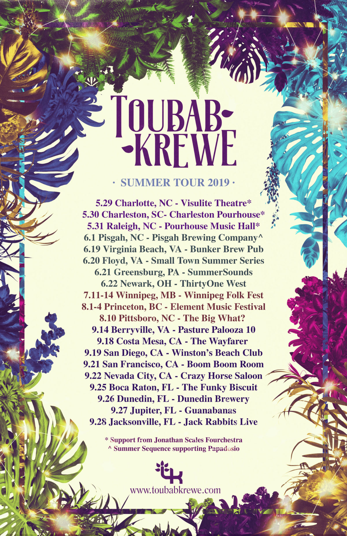 toubab krewe poster-summer-2019-web