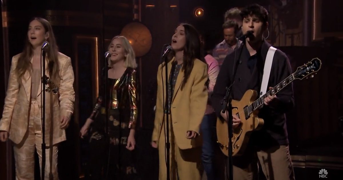 Vampire Weekend HAIM Fallon