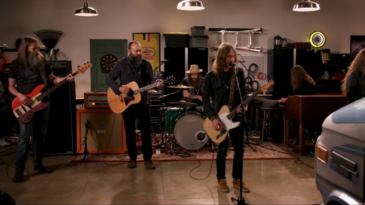 Blackberry Smoke Performs At Pennzoil Garage