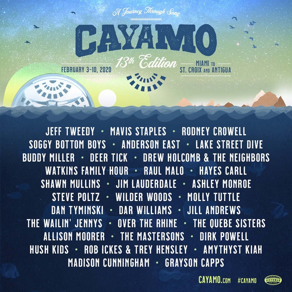 Caymo 2020 Lineup Poster