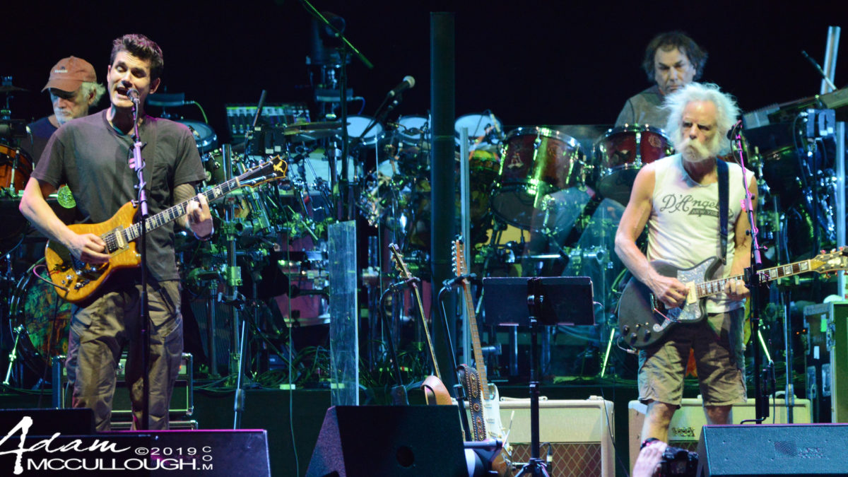John Mayer Plays Jerry Garcia’s Guitar At Dead & Company Show At Citi Field