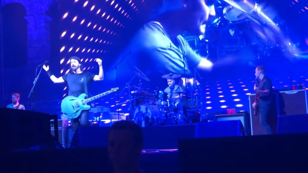 Foo Fighters Invite Fan To Play Drums On ‘Wheels’ In Croatia