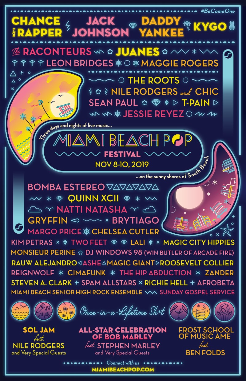 Miami Beach Pop Festival Lineup