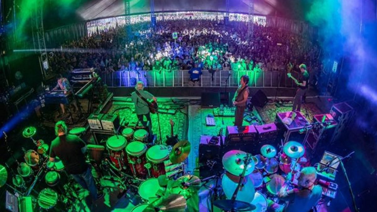 The String Cheese Incident Plays 1-Song Set At Electric Forest