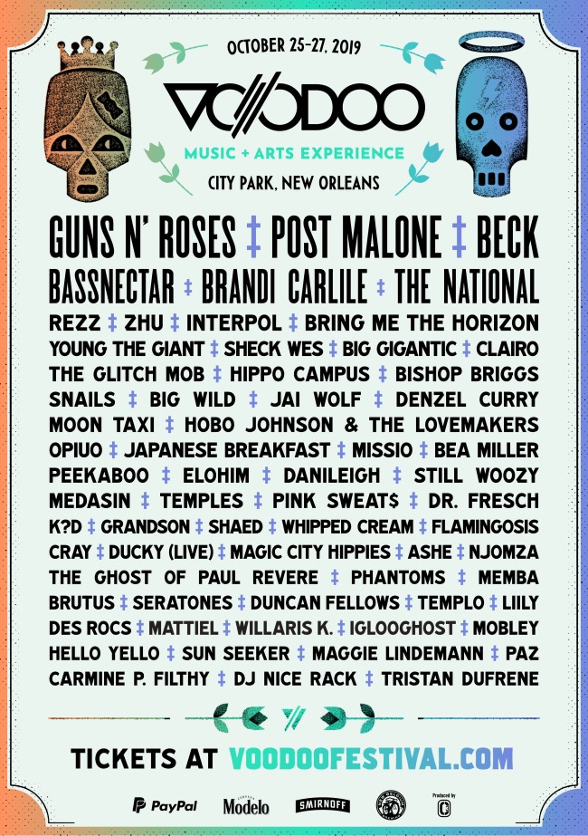 Voodoo Experience 2019 Lineup