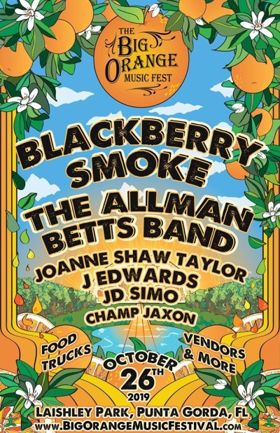 Big Orange Music Fest 2019 Lineup