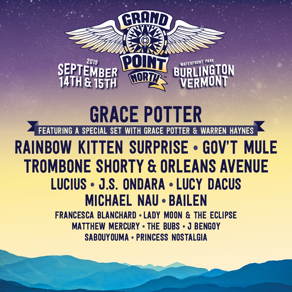 Grand Point North Mule 2019 Lineup