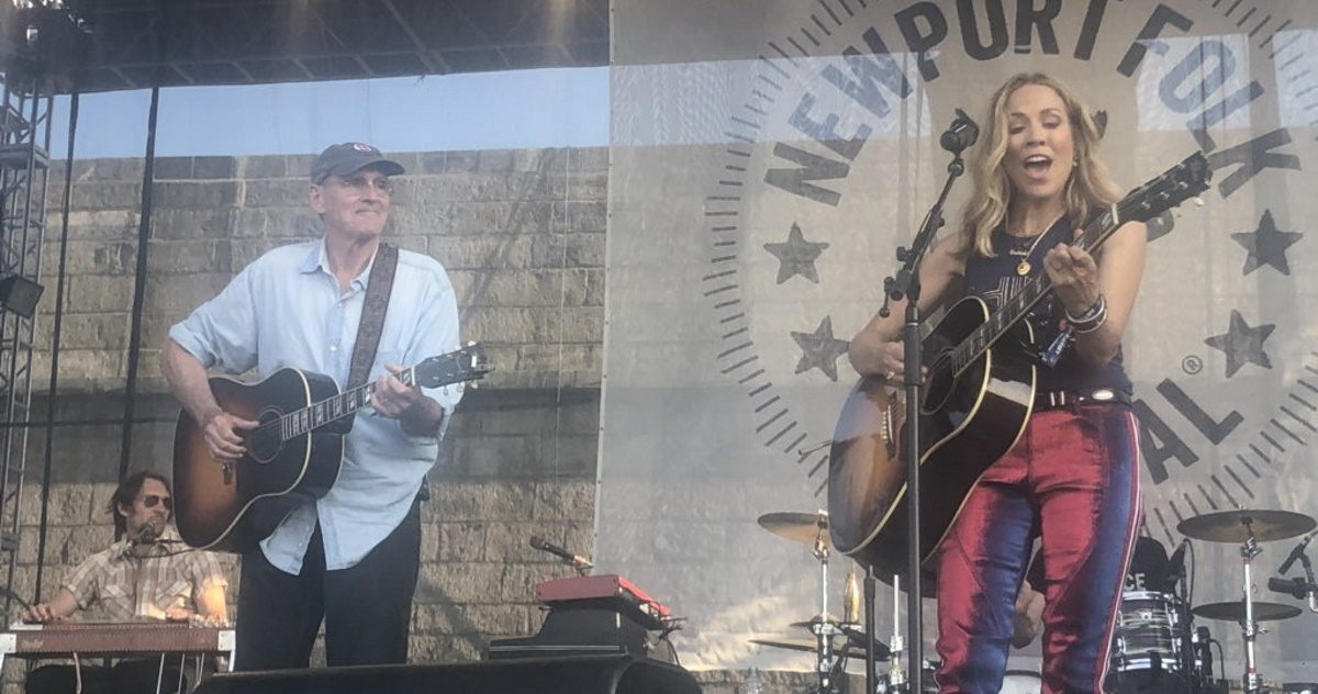 James Taylor Sheryl Crow Newport