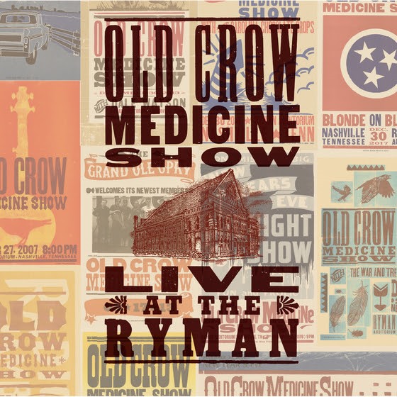 Old Crow Medicine Show Live At The Ryman Cover Art