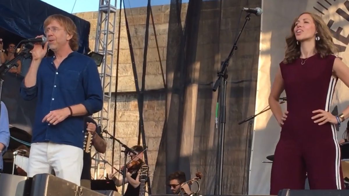 Watch Trey Anastasio & Rachael Price Duet On ‘God Only Knows’ At Newport Folk Festival