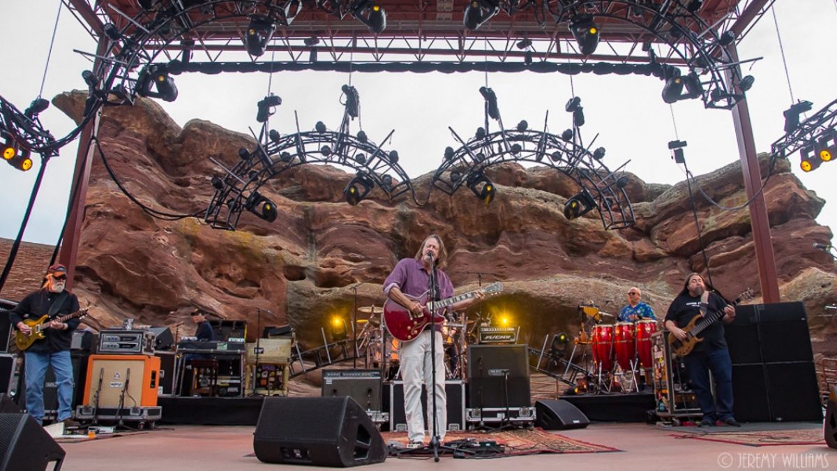 Widespread Panic Revives ‘There Is A Time’ On Old School Sunday At Red Rocks