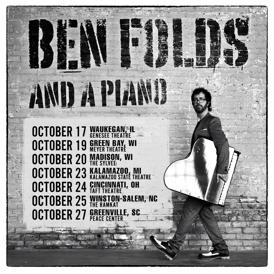 Ben Folds October 2019 Tour