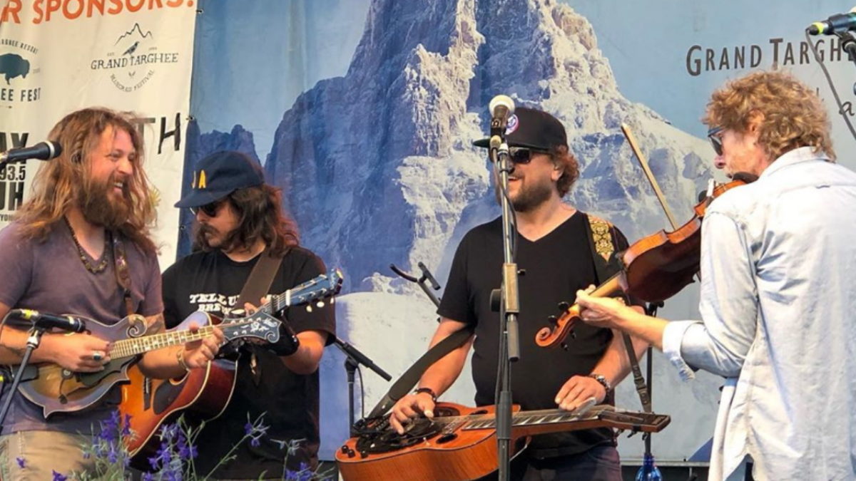 Greensky Bluegrass & Sam Bush Team At Grand Targhee Bluegrass Festival