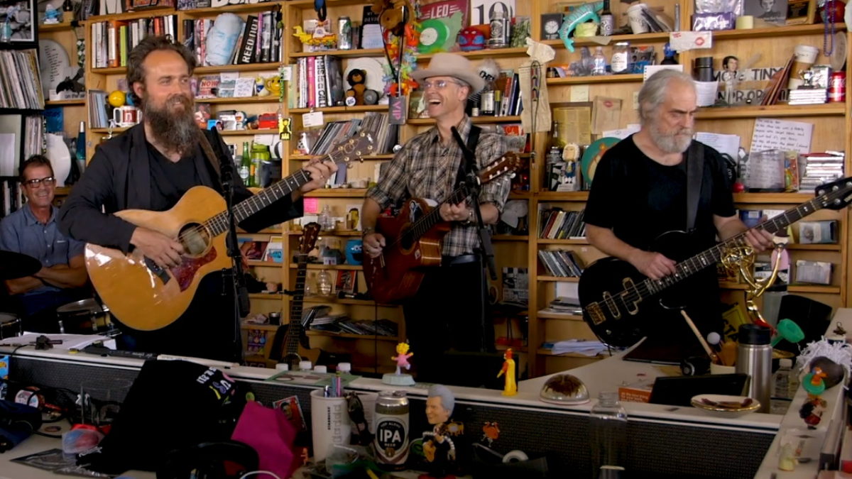 Calexico & Iron & Wine Perform 'Tiny Desk Concert'