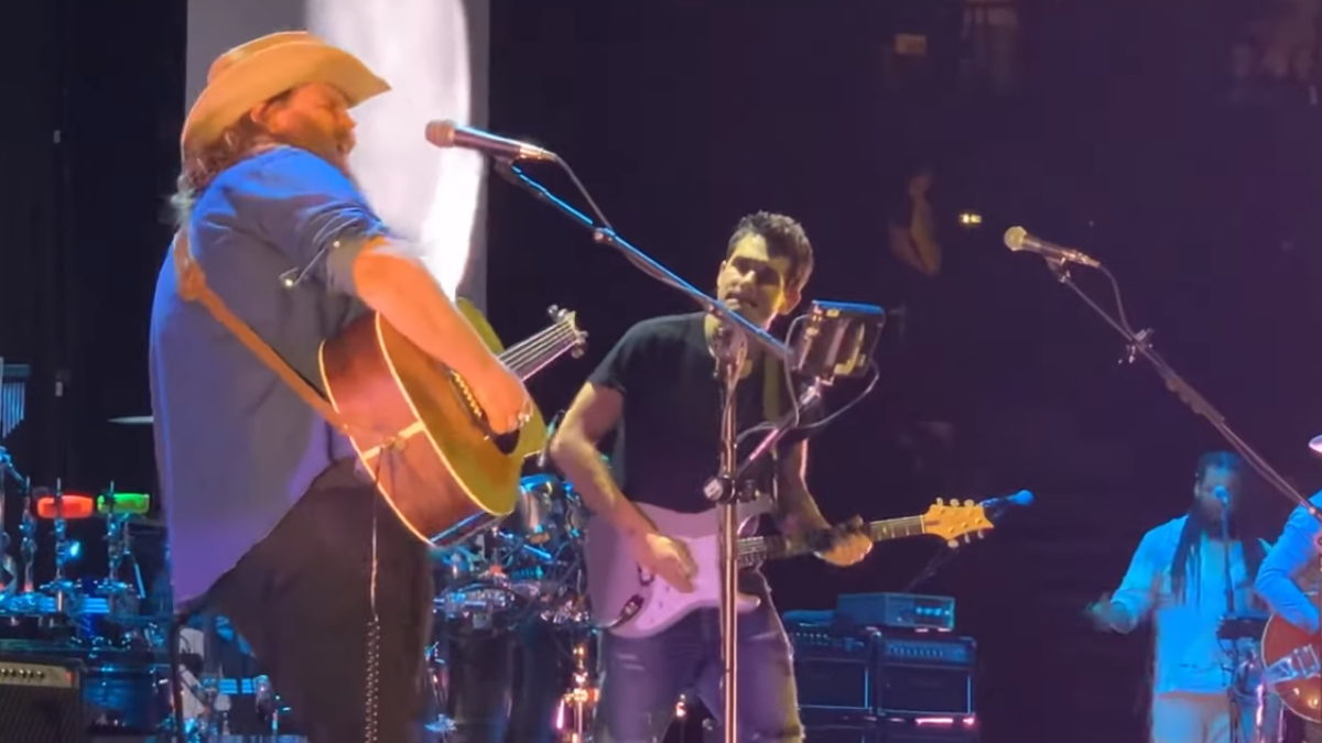 John Mayer & Chris Stapleton Debut New Song In Nashville