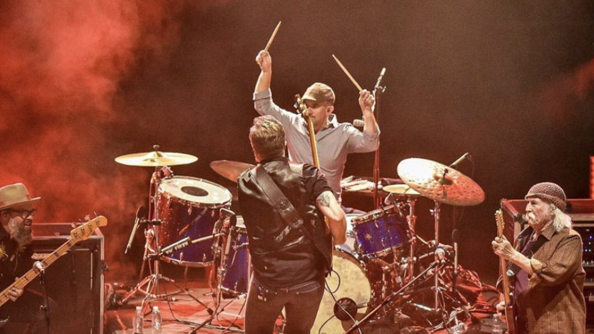 David Crosby, Jason Isbell & Amanda Shires Perform At Red Rocks
