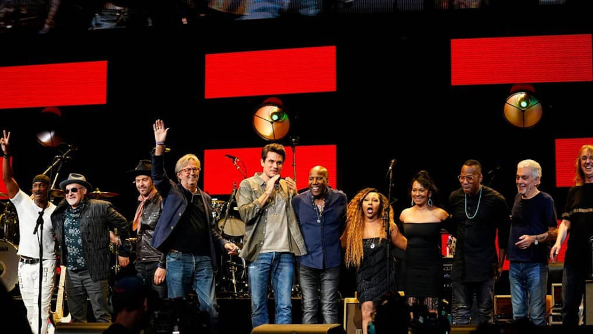Eric Clapton Welcomes John Mayer & Doyle Bramhall II At Crossroads