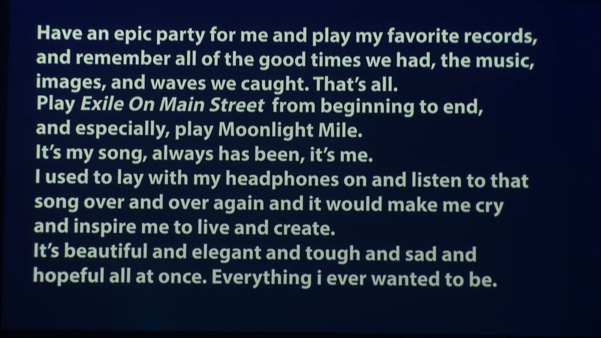Neal Tribute Note
