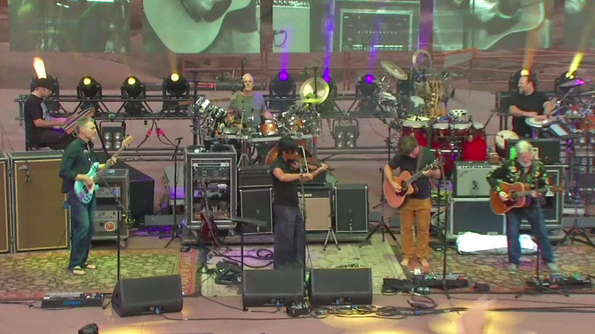 The String Cheese Incident & Keller Williams Team With Jamie Janover For ‘Breathe’ At Red Rocks