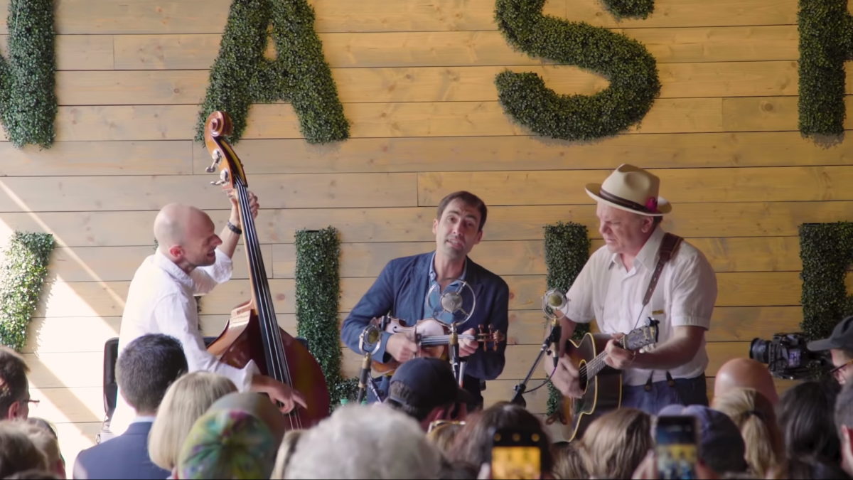 Andrew Bird & John C. Reilly Perform ‘When The World's On Fire’ Live At AmericanaFest