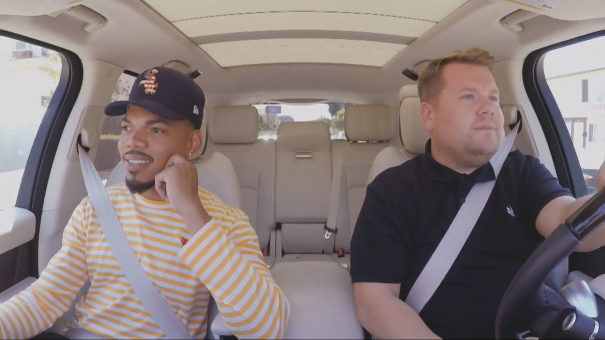 Chance The Rapper Joins James Corden For ‘Carpool Karaoke’