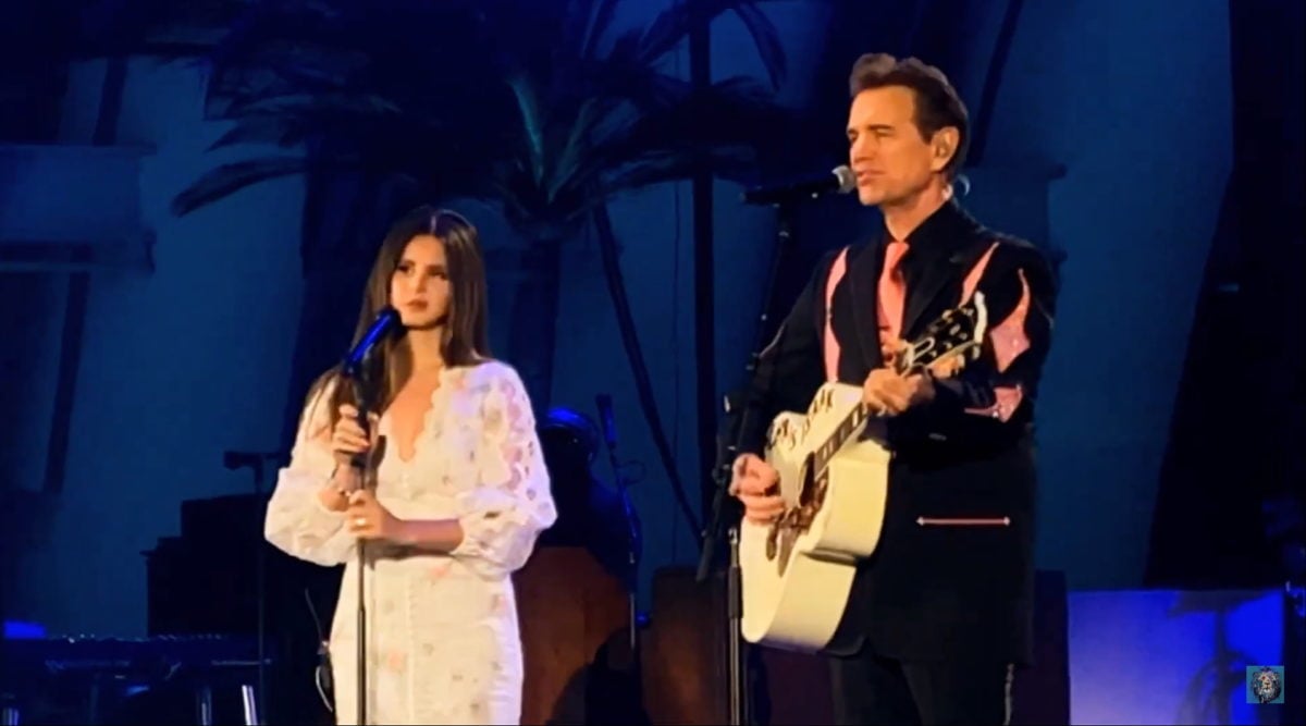 Chris Isaak Lana Del Rey Hollywood Bowl