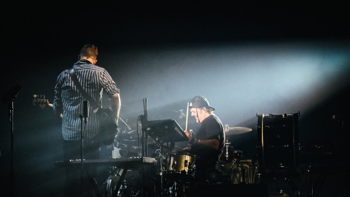 Metallica’s Lars Ulrich & Austin High Marching Band Guest With Mumford & Sons At Austin City Limits Music Festival