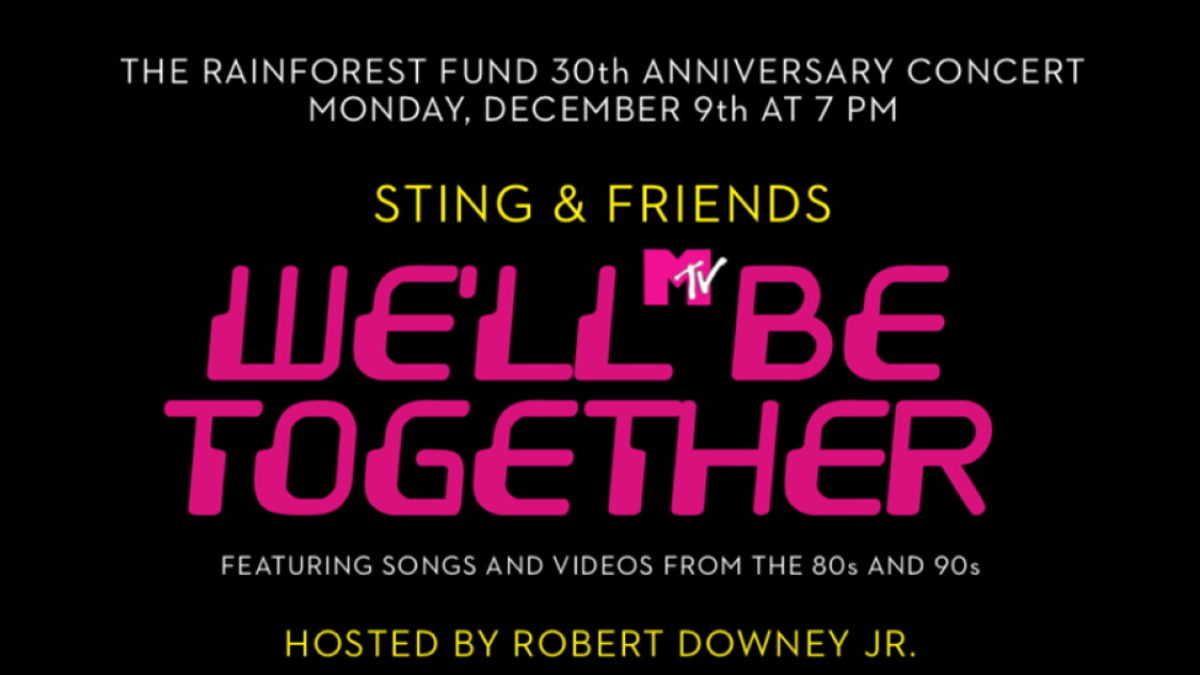 Sting Announces The Rainforest Fund Benefit Concert Featuring Bruce Springsteen & More