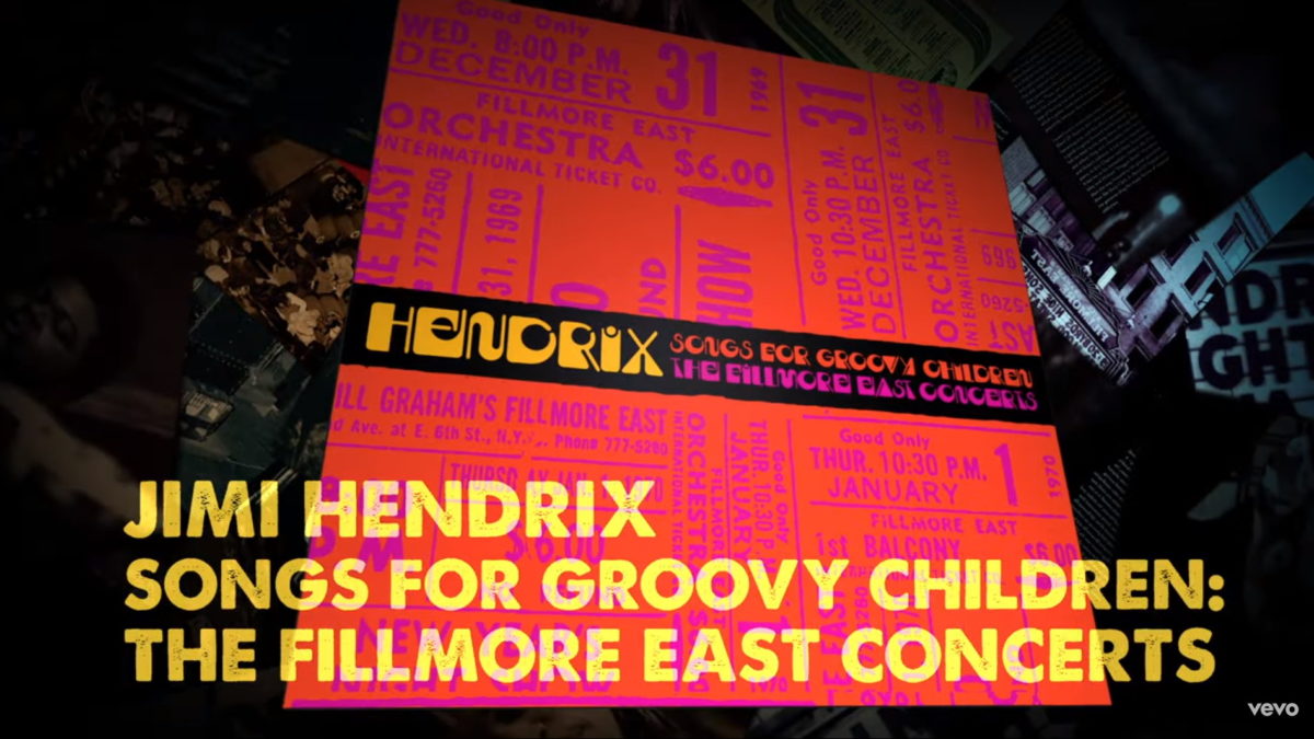 Jimi Hendrix ‘Songs For Groovy Children: The Fillmore East Concerts’ Box Set Features Previously Unreleased Band Of Gypsys Tracks