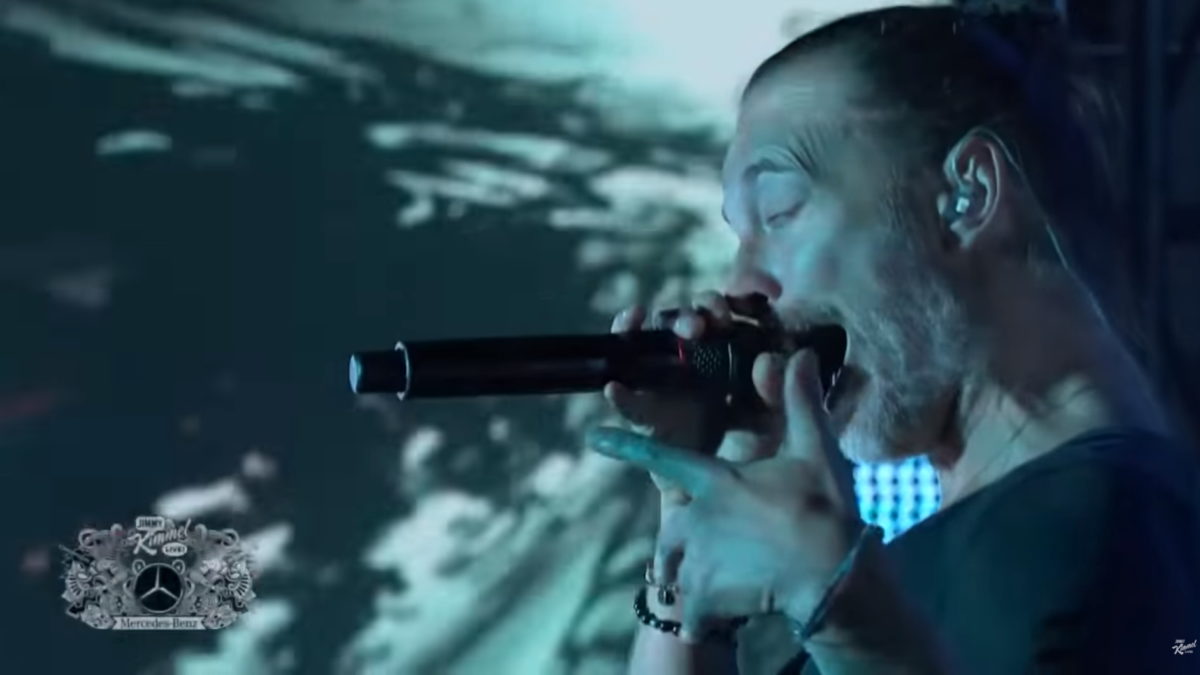 Thom Yorke Performs On ‘Kimmel’