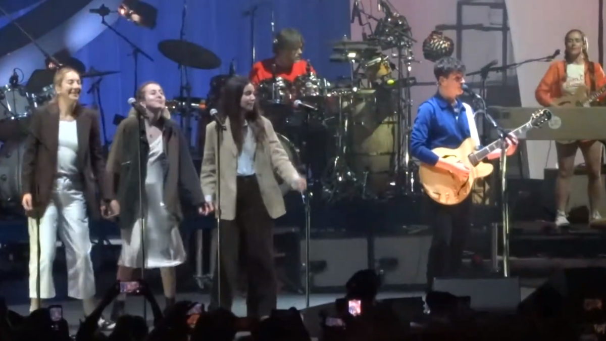 Vampire Weekend Welcomes HAIM At Hollywood Bowl