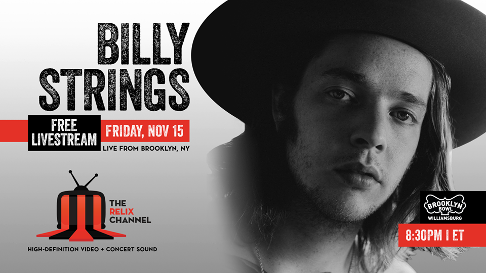 Billy Strings Announces Brooklyn Bowl Free Live Stream & Performs For Paste