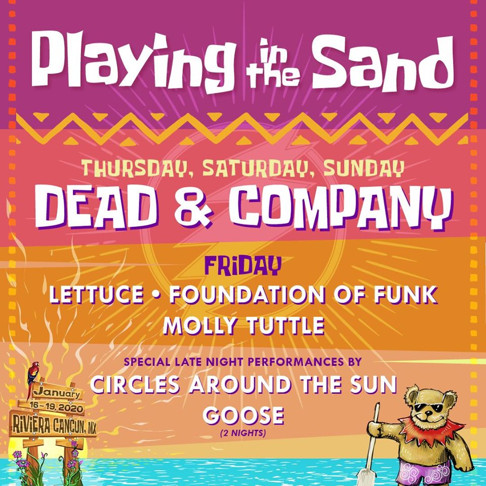 Dead Company Playing In The Sand 2020 Lineup