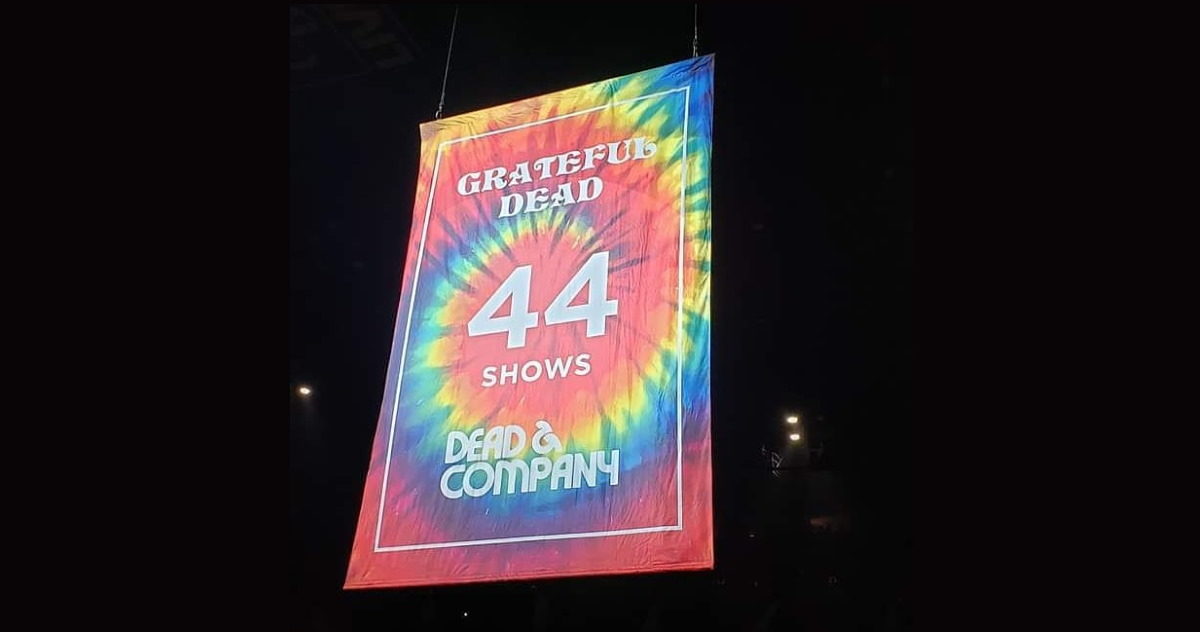 Grateful Dead Dead Company Nassau Coliseum Banner