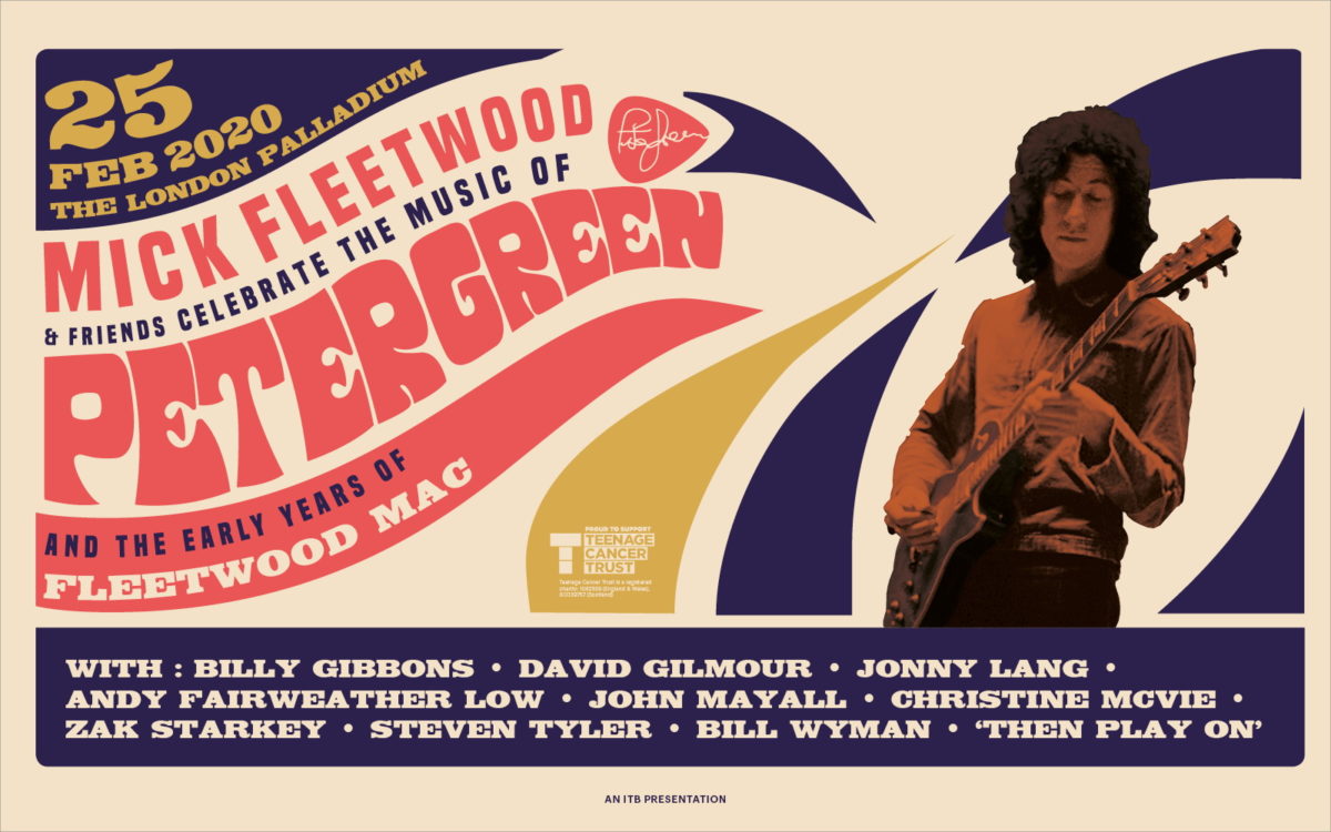 Mick Fleetwood Announces Peter Green & Early Fleetwood Mac AllStar