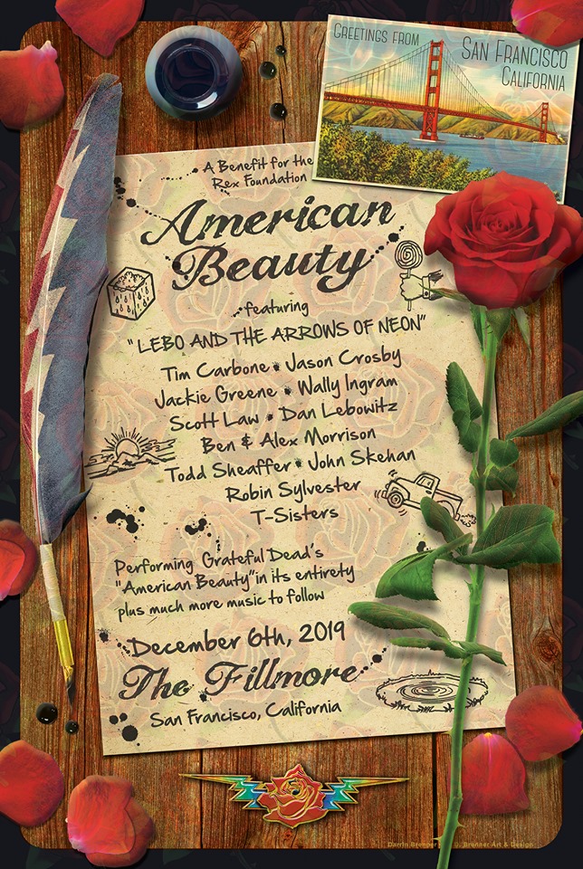 Rex Foundation American Beauty Lineup
