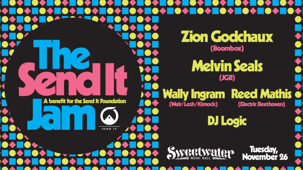 Send It Jam Fundraiser Features Zion Godchaux, Melvin Seals & More