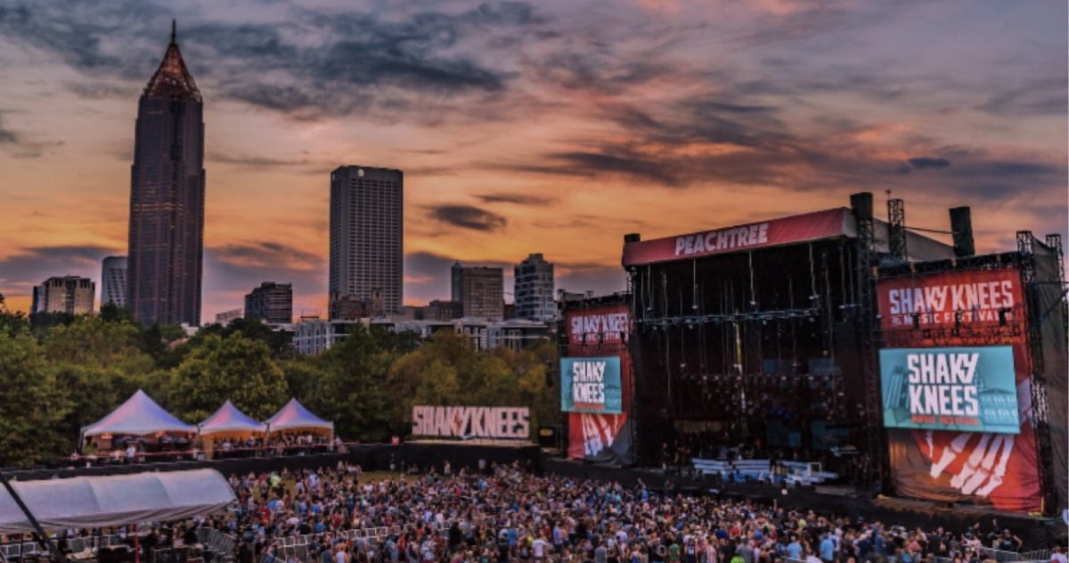 Shaky Knees Scene